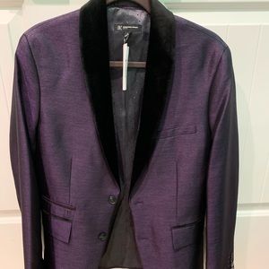 Purple tuxedo
